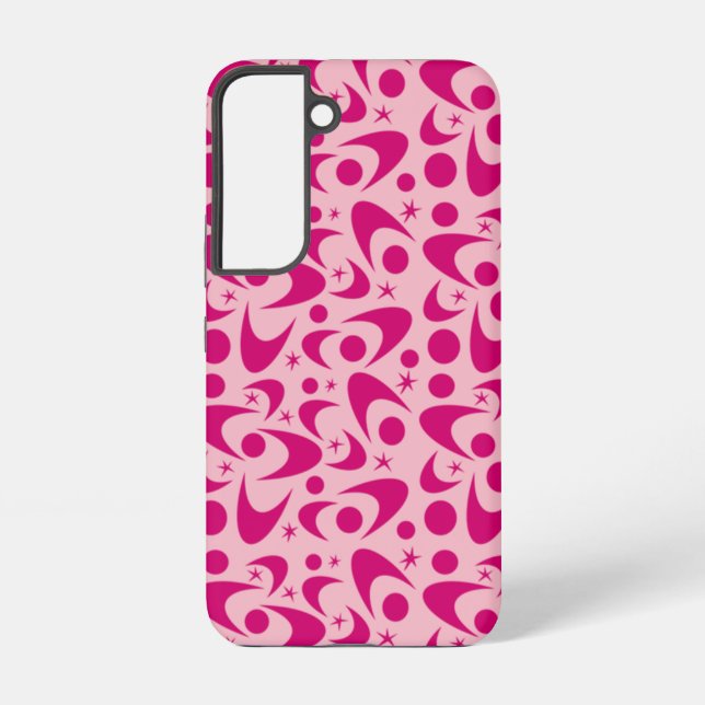 Retro Boomerangs Samsung Galaxy S22 Case (Back)