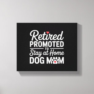 Retro Border Collie Sunburst Graphic design Canvas Print