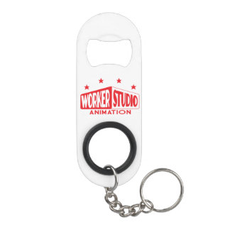 Retro Bottle Opener with Cosmo in Red Mini Bottle Opener
