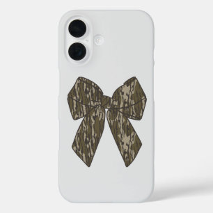 Retro bottomland camo hunting mama, camo mom iPhone 16 case