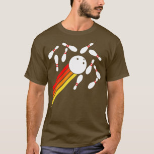 retro Bowling funny Bowling Party T-Shirt