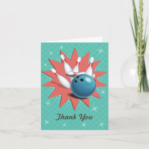 Retro Bowling Thank You