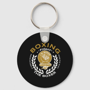 Retro Boxing Gloves Love Gifts For Boxers 6  Keychain
