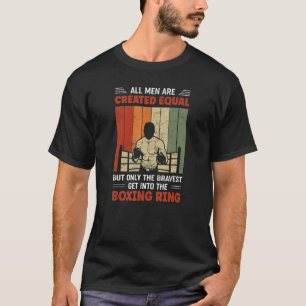 Retro Boxing Quote Vintage Training Sport Boxer T-Shirt