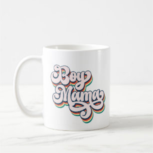 Retro Boy Mama Mug