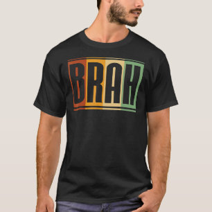 Retro Brah Surfer Vibes Surfing Dad Men Aloha Hawa T-Shirt