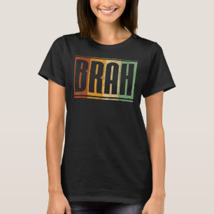 Retro Brah Surfer Vibes Surfing Dad Men Aloha Hawa T-Shirt