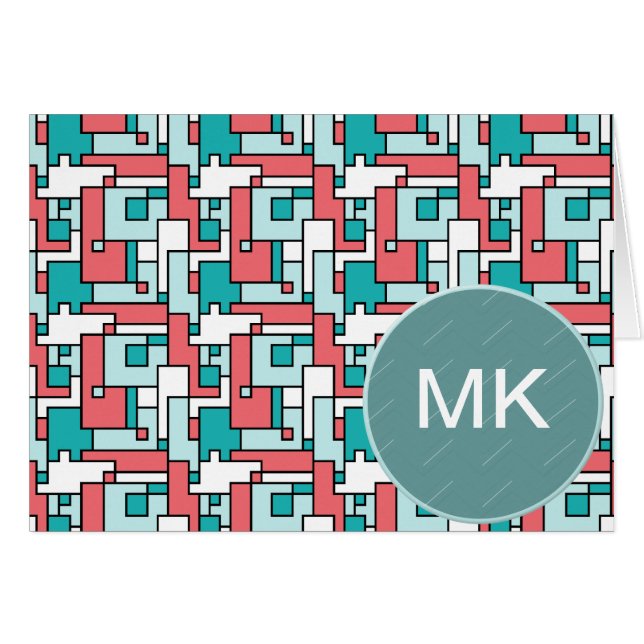 Retro Brick Pattern (Front Horizontal)