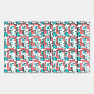 Retro Brick Pattern Sticker
