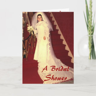 Retro Bridal Shower Invitation