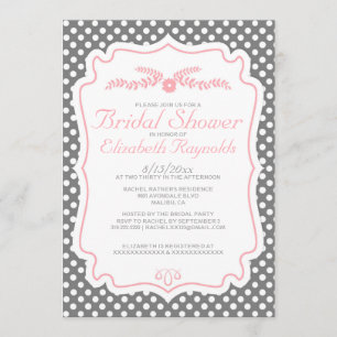Retro Bridal Shower Invitations