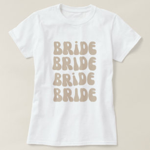 Retro Bride Bachelorette Party Vintage T-Shirt