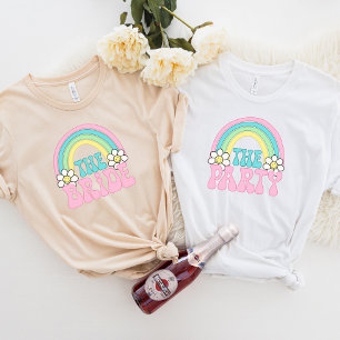 Retro Bride Party Bachelorette, Bridal Party T-Shirt