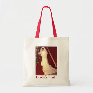 Retro Bride's Stuff Tote Bag