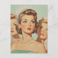 Retro Bridesmaids in Style