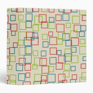 Retro Bright Teacher's Lesson Plan Binder Gift