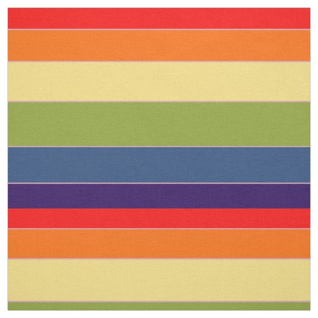 Retro Broad Stripes Fabric (Swatch)