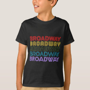 Retro Broadway Music Lover Theatre Musical Theater T-Shirt