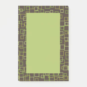 Retro Brown Post It Notes