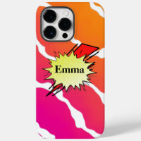 Retro Bubble Comic Pop Colorful Abstract Design