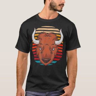 Retro Buffalo  T-Shirt