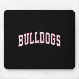 Retro Bulldogs For Men Women Boys Girls Kids Mouse Pad