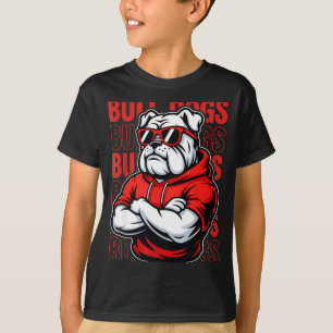 Retro Bulldogs for Men Women Boys Girls Kids T-Shirt