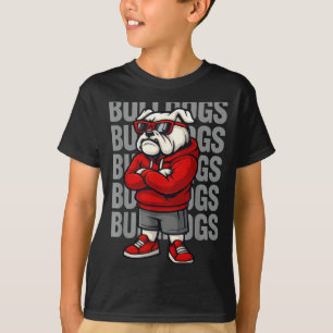 Retro Bulldogs Gift For Men Women Boys Girls Kids  T-Shirt