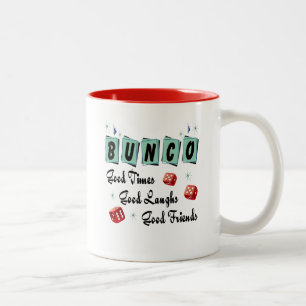 Retro Bunco Two-Tone Coffee Mug