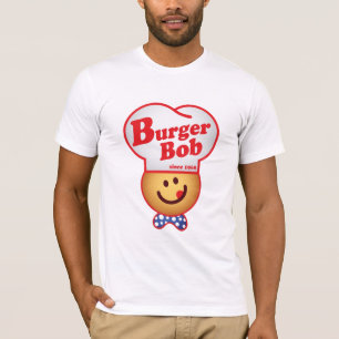 Retro Burger Joint - Burger Bob Vintage T-Shirt