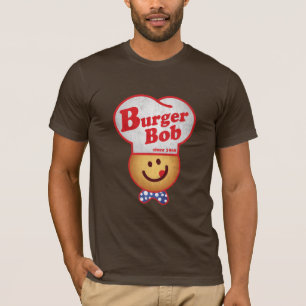Retro Burger Joint - Burger Bob Vintage T-Shirt