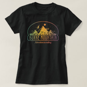 Retro Burke Mountain Adventure is Waiting T-Shirt