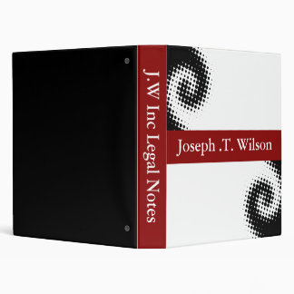 Retro Business Binder