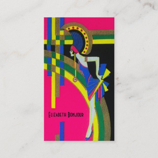 Retro - Business Card (Front)