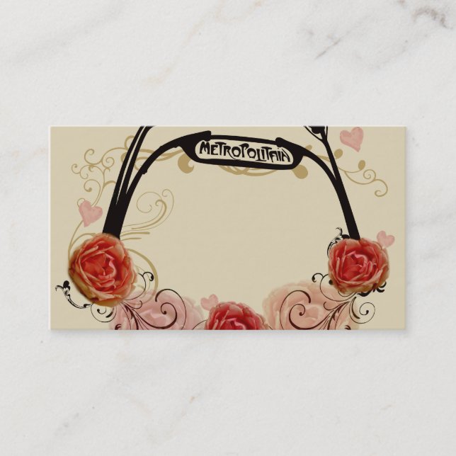 Retro Business Card (Front)