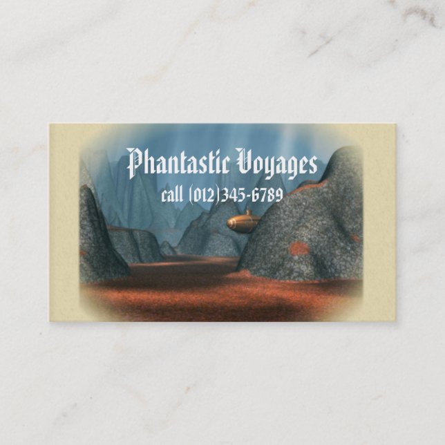 retro business card (Front)
