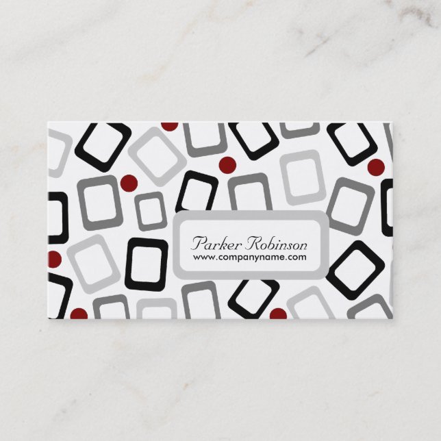 Retro Business Cards (Front)