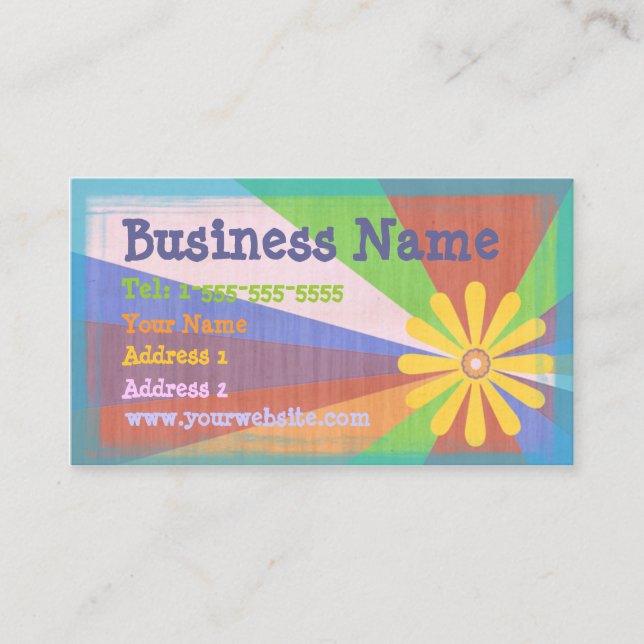 Retro Business Cards (Front)