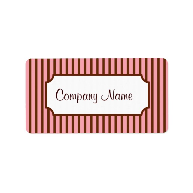 Retro Business Labels (Front)