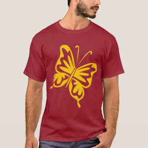 Retro Butterfly - Amber T-Shirt