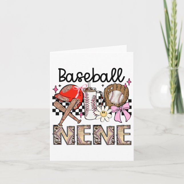 Retro Bysebyll Nene Leopard Proud Byll Nene  Card (Front)