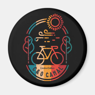 Retro C and O Canal Bike Trail. Magnet