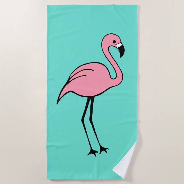 Rétro cadeau rose de vacances de serviette de (Devant)