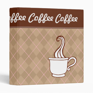 Retro Café Cuisine Recette Cadeau Classeur