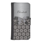 Rétro caisse géométrique de portefeuille de