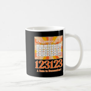 Retro Calendar_ Remember New Year's Eve 2023-24  Coffee Mug