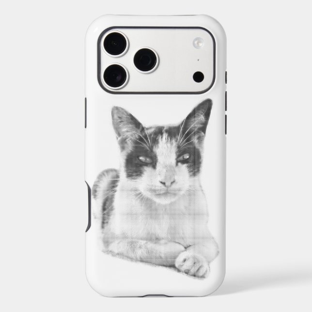 Retro Calico Halftone (Back)