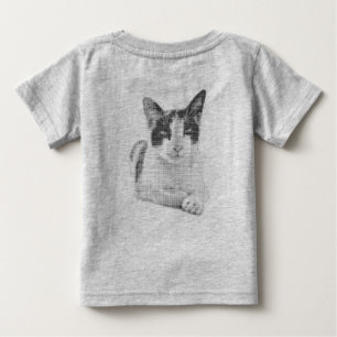 Retro Calico Halftone Baby T-Shirt