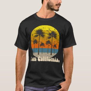Retro California Venice Beach Vacation Los Angeles T-Shirt
