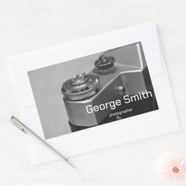 Retro camera sticker (Envelope)